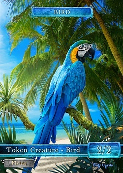 Bird Blue #7 (for Swan Song)